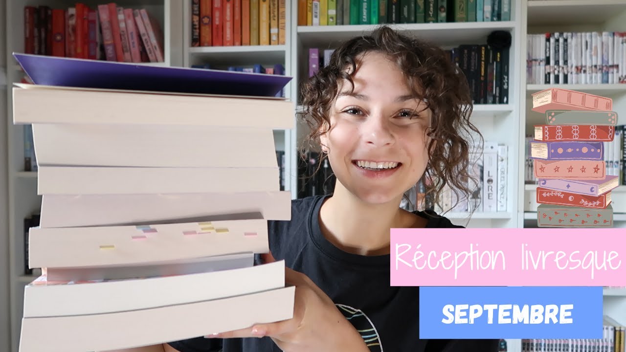 R&eacute;ception livresque Septembre 🍄