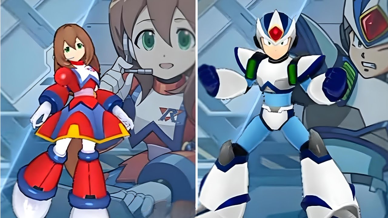 Mega Man X Dive Offline Second Armor X and Iris Xtreme Skins Mods