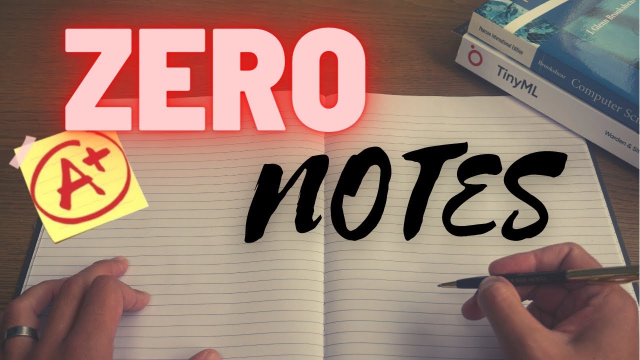 How I took 0 notes as an engineering student
