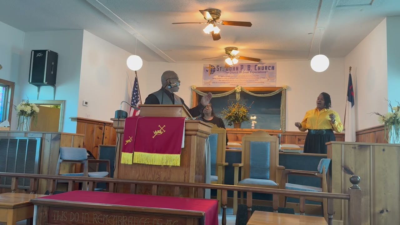 St. John PB Church “What a Friend We Have.                  In Jesus “Pastor Rickie Cole 2/22/2026