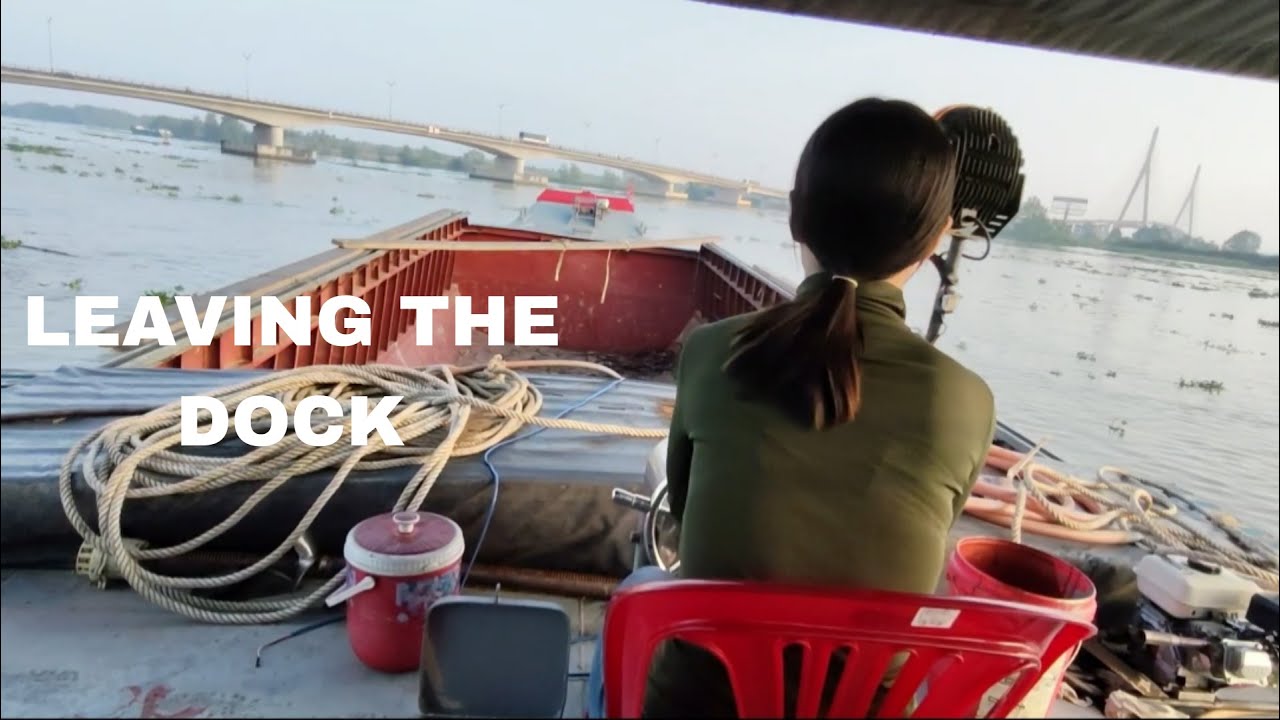 Starting the Engine and Leaving the Dock | A New Cargo Trip on the River