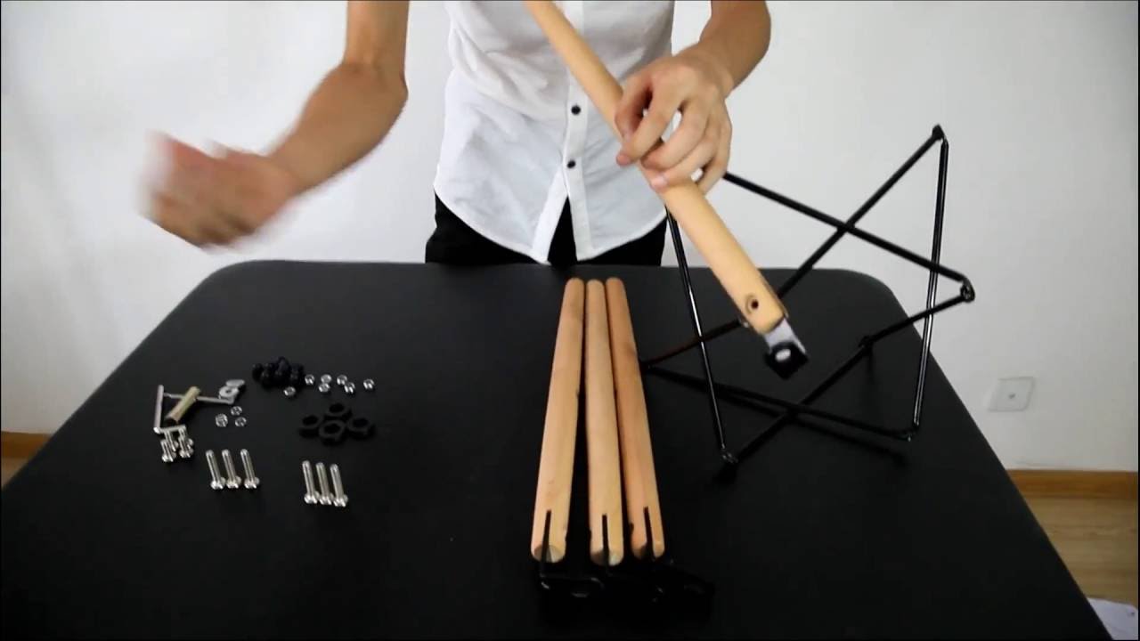 Vecelo Eames Chair Assembly Instruction