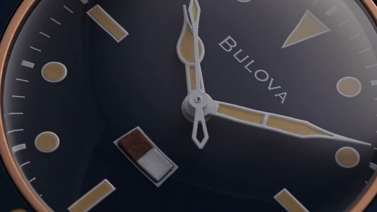 Bulova Men's Watch | New Special Edition Watch | Mil-Ships CuSn8 Bronze | Archive Series | 98A325