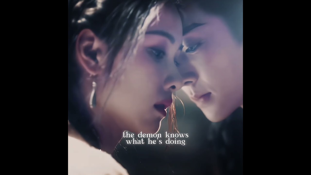 the demon knows what he's doing 😙 #fangsoffortune #neohou #houminghao #chenduling #cdrama