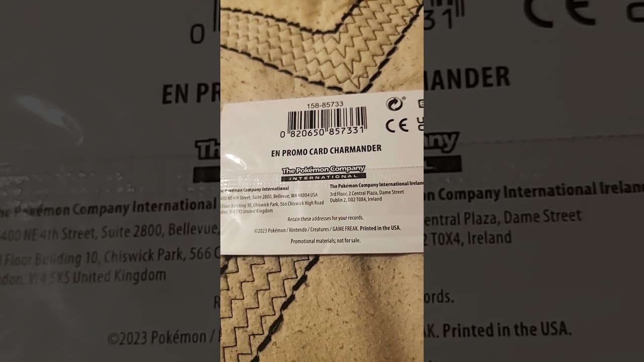 GameStop Charmander Promo! #shorts #gamestop #promo #pokemon #charmander