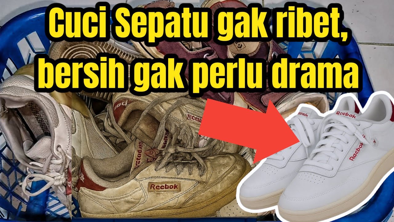 GAK PAKAI DRAMA CARA CUCI SEPATU KULIT -TIPS LAUNDRY SEDERHANA