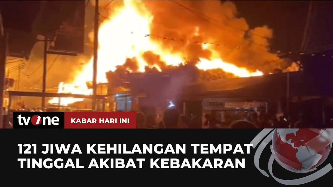 Membara, Kebakaran Hanguskan 35 Rumah Warga | Kabar Hari Ini tvOne