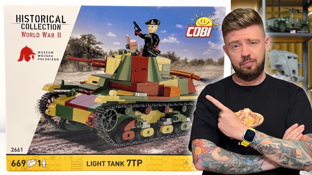 CZOŁG LEKKI 7TP 💥 COBI 2661 RECENZJA