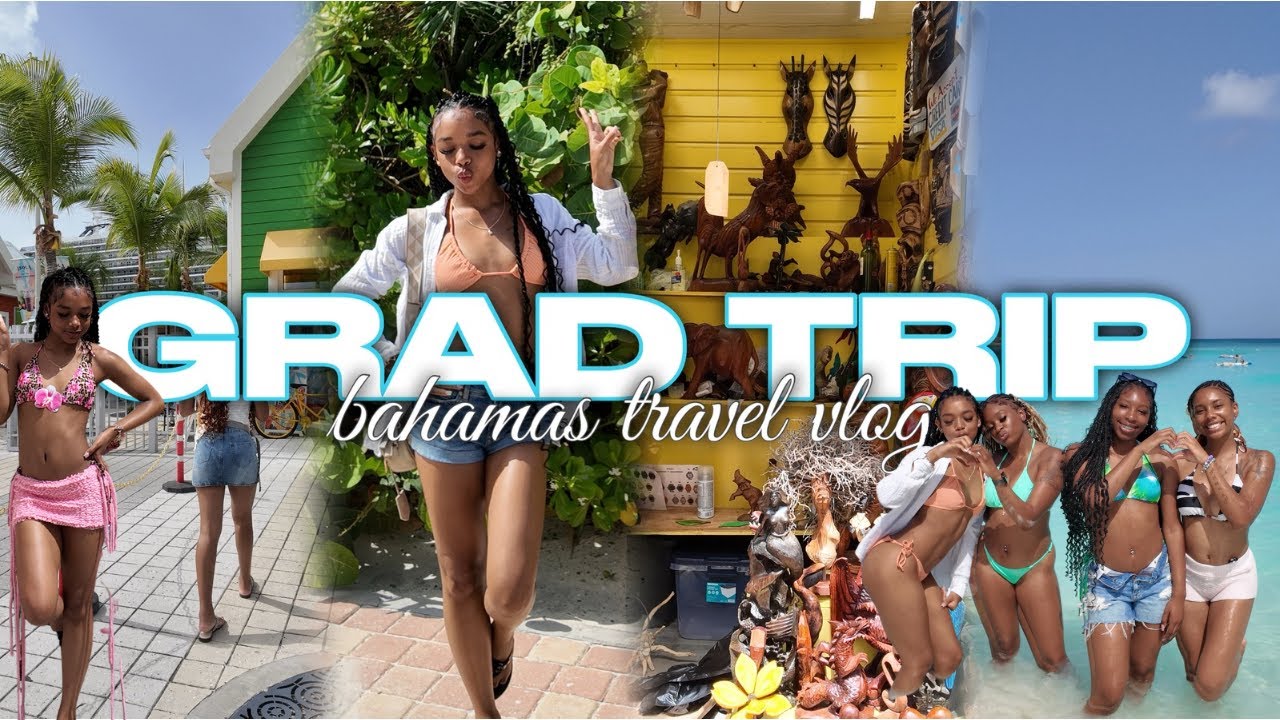 Bahamas Travel Vlog | Cruise to the Bahamas | waterpark, boat party, beach & more! || Jada Star