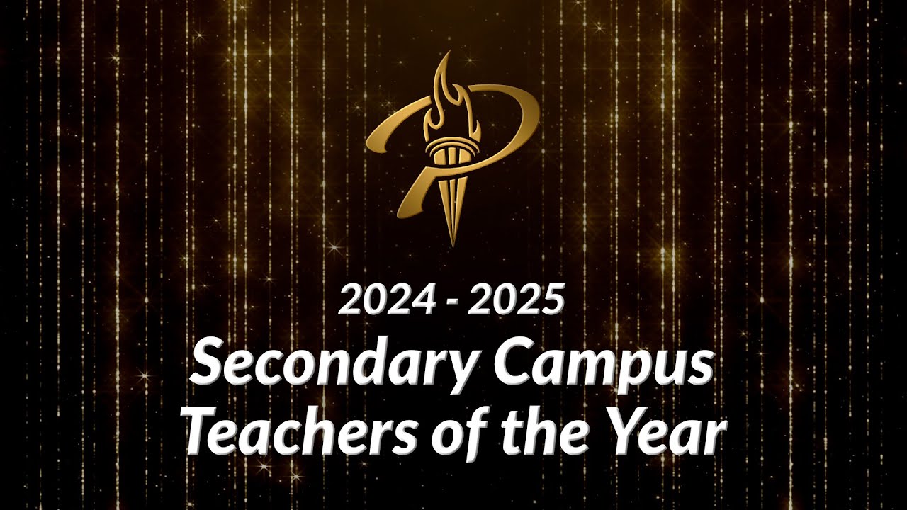 2025 Prosper ISD Secondary Campus Teachers of the Year
