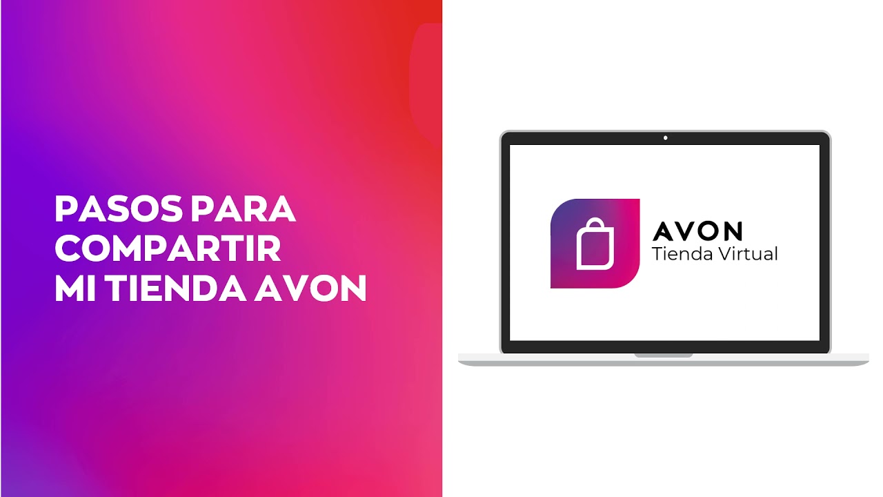 Abrir y compartir Mi Tienda Avon
