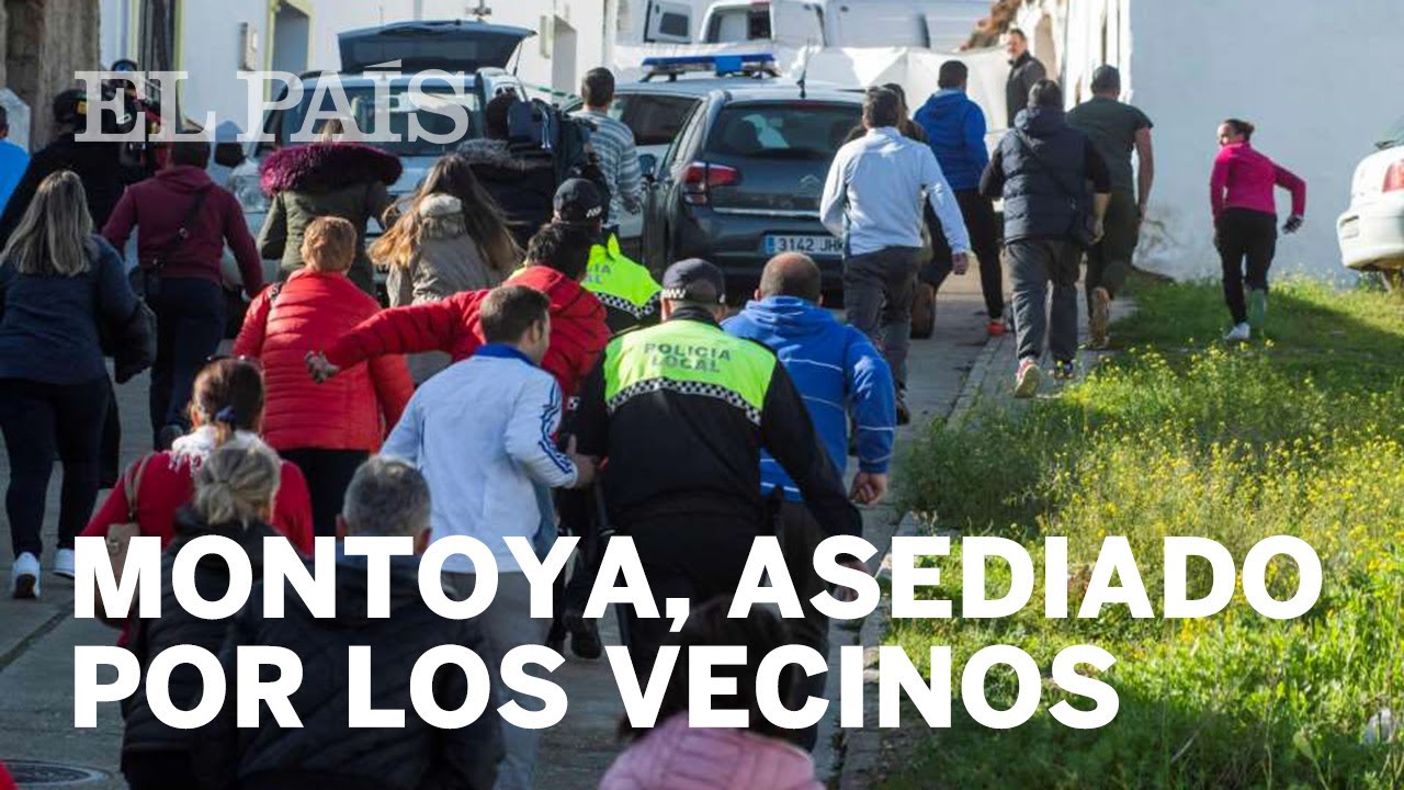 LAURA LUELMO | VECINOS de EL CAMPILLO asaltan el coche que llevaba a Bernardo Montoya