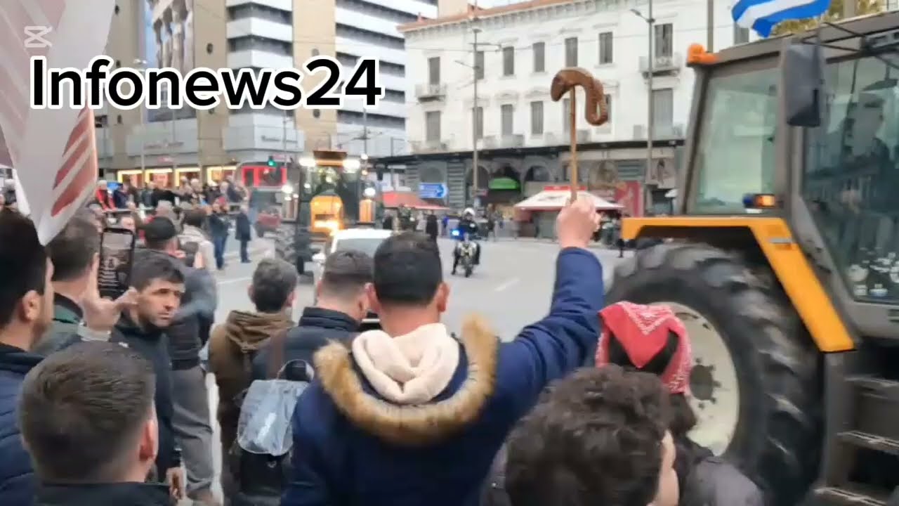 Αθήνα: Στο Σύνταγμα αγρότες απ’ όλη τη χώρα – Συμμετοχή αγροτών και από τις Σέρρες (13/02/2026)