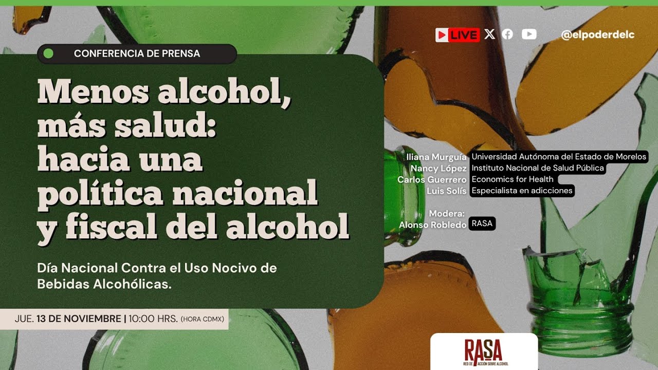 Menos alcohol, más salud: hacia una política nacional y fiscal del alcohol