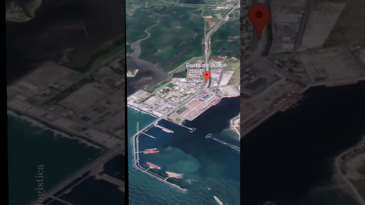 Imagens 2D e 3D do Porto de Suape.O site que citei no vídeo é o www.suape.pe.gov.br