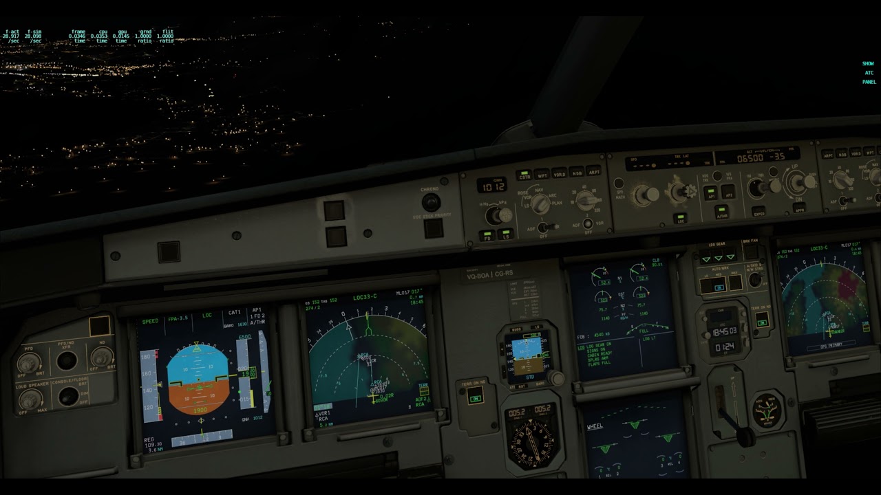 LICR33 FF a320 Loc approach