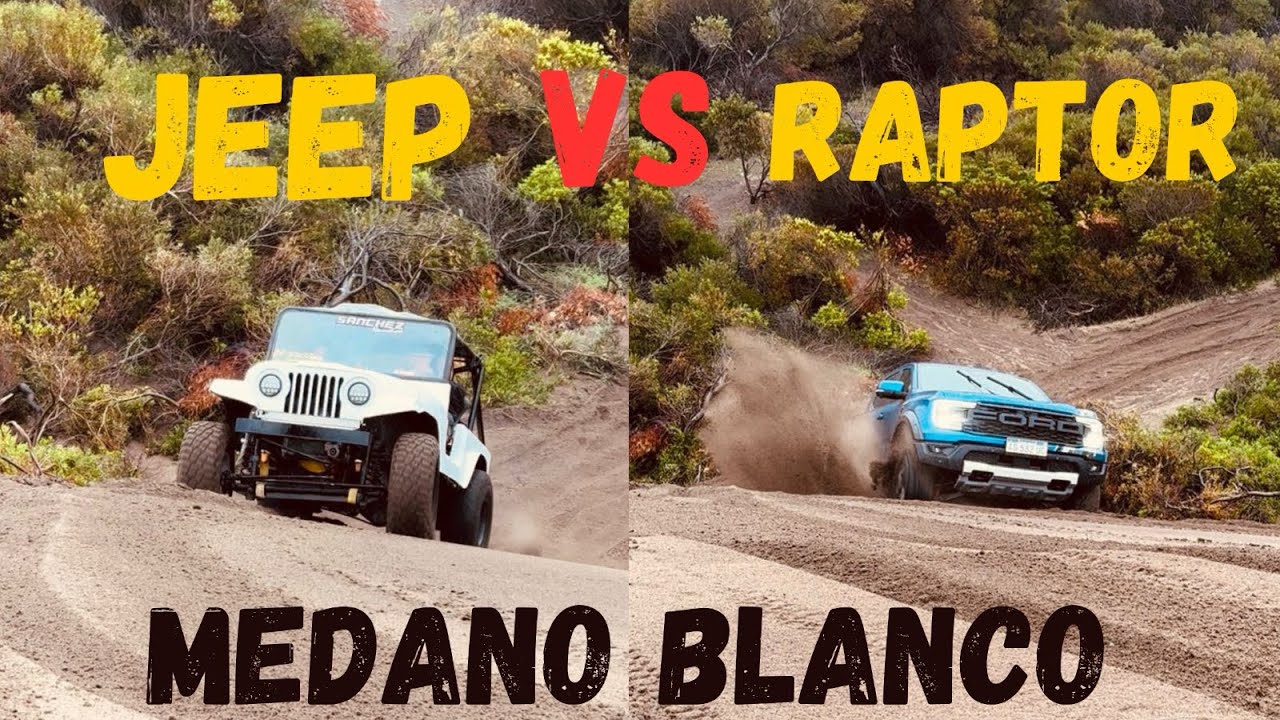 Jeep VS Raptor ¿quién gana? 😨