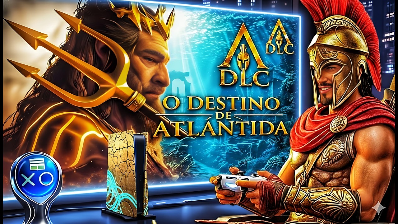 ASSASSIN'S CREED ODYSSEY (DLC) O Destino de Atlântida. #aovivo
