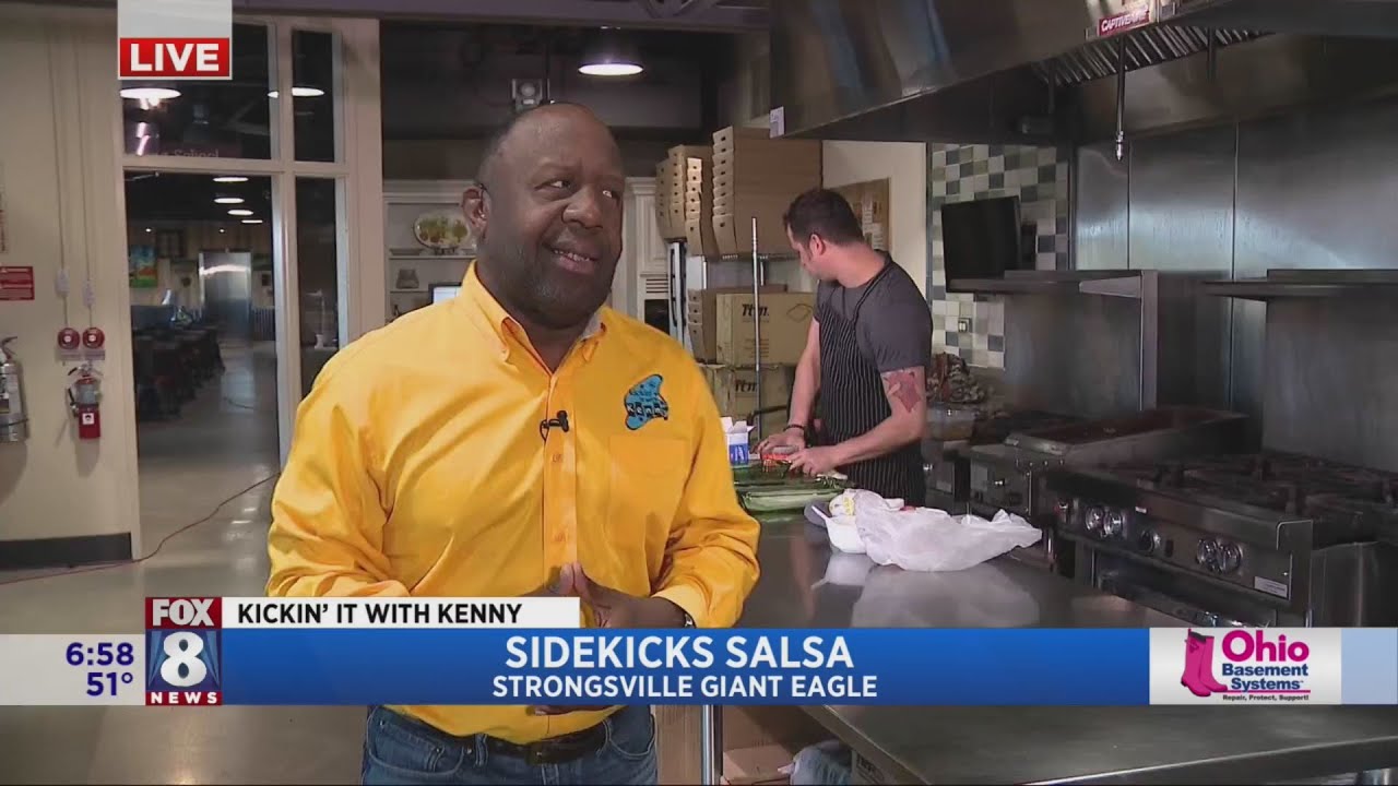 Sidekicks Salsa is Kickin' It With Kenny