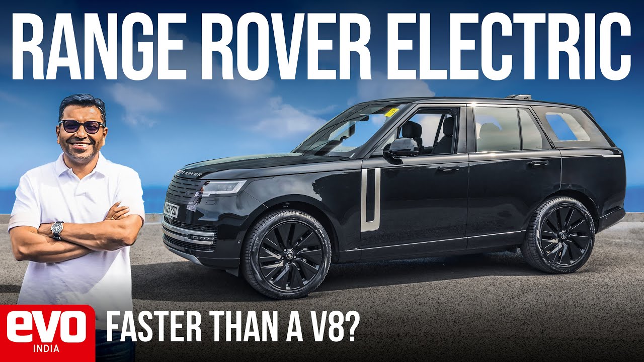 Range Rover Electric | As good as the ICE? | Prototype walkaround and passenger ride | evo India
