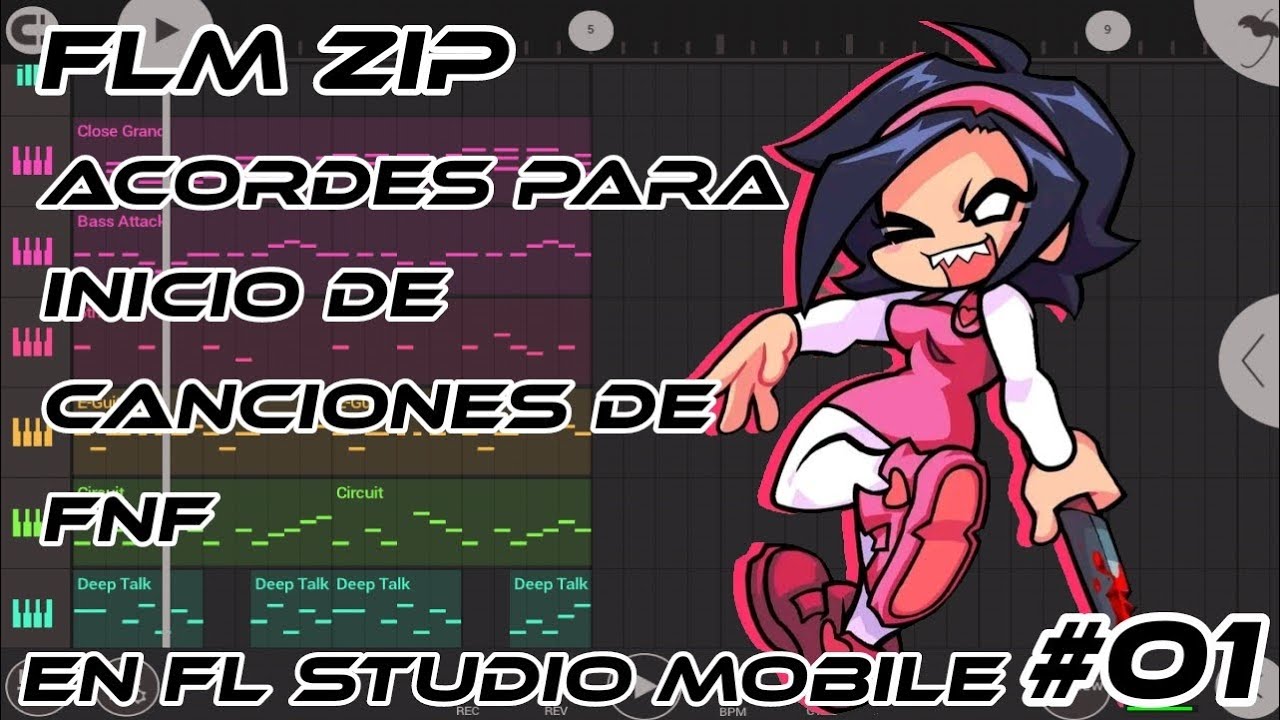 Zip de chord/acordes Para canciones de FNF en FL Studio Mobile - #01