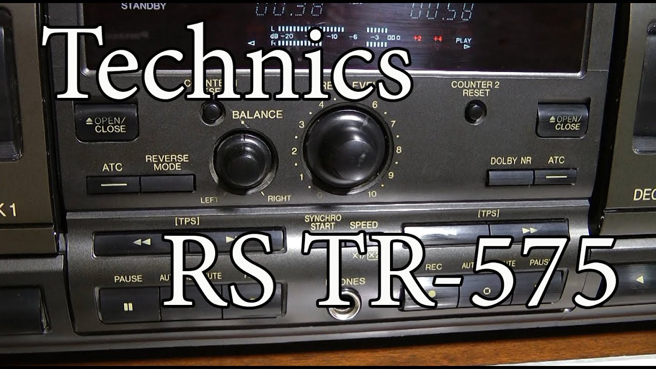 Technics RS TR-575 : Обзор