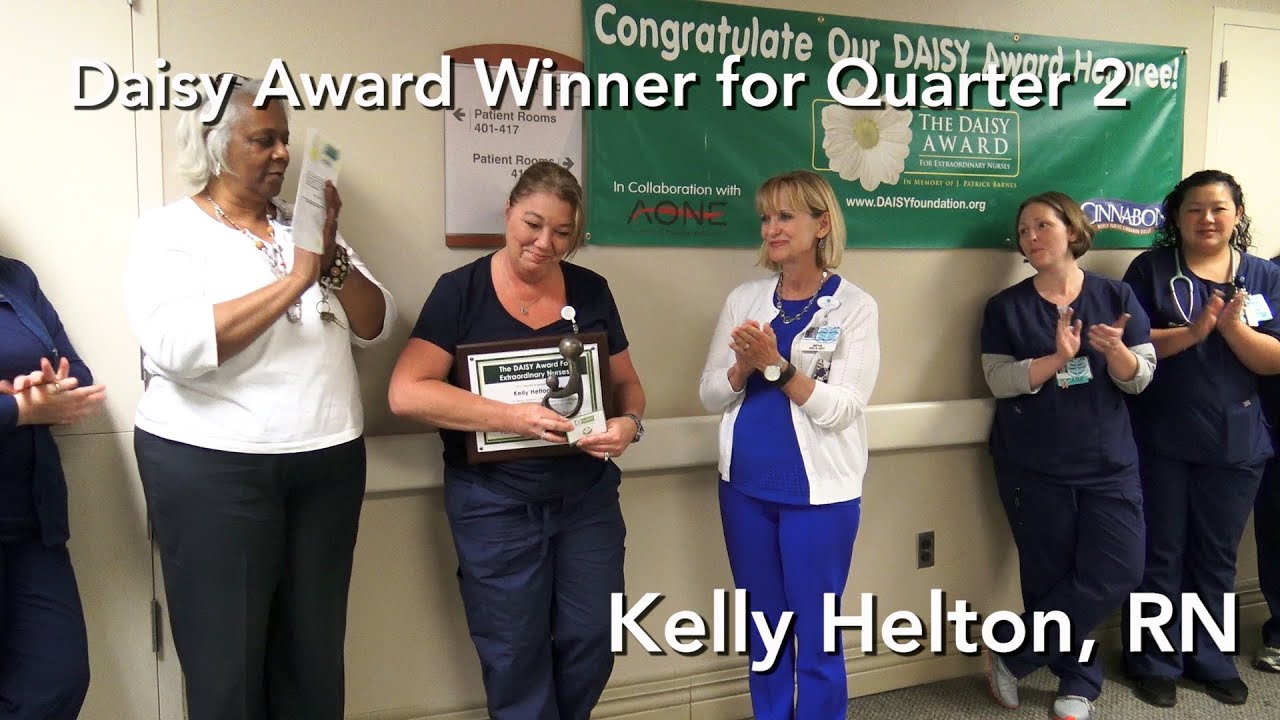Daisy Award Winner - 2nd Quarter 2016 - Kelly Helton, RN