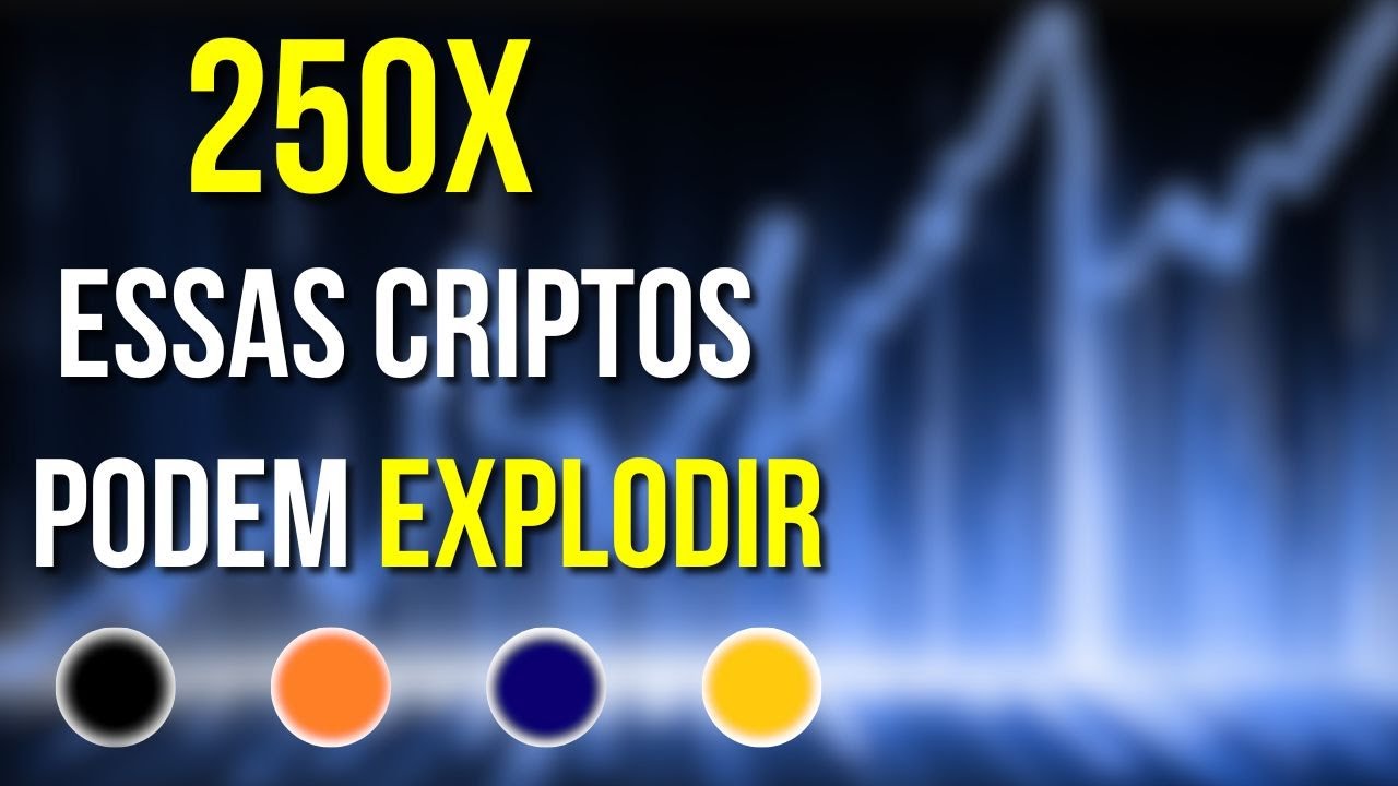 ESSAS 4 CRIPTOMOEDAS GEMAS PROMISSORAS PODEM EXPLODIR 250X NA BULL RUN