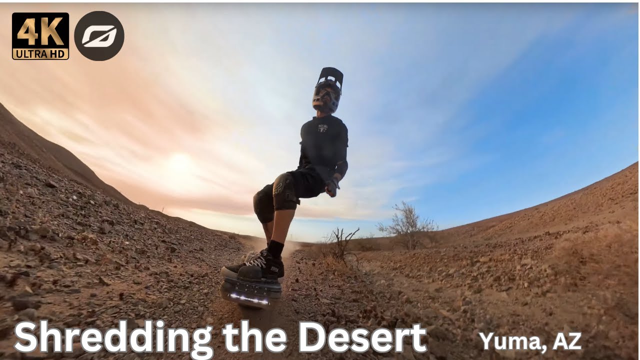 Ripping through Sugarloaf in Yuma AZ / Onewheel GTS