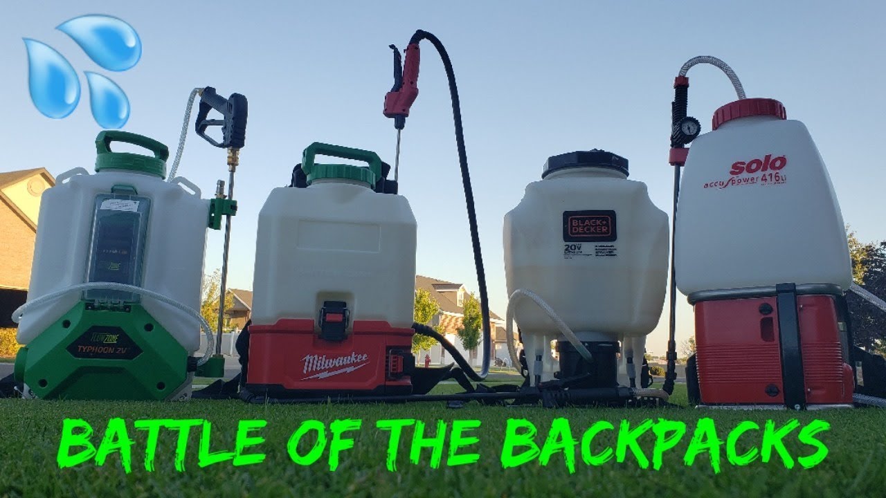 Flowzone Typhoon 2V vs Chapin 20v vs Solo 416 li vs Milwaukee M18 switch tank | Whats the best?
