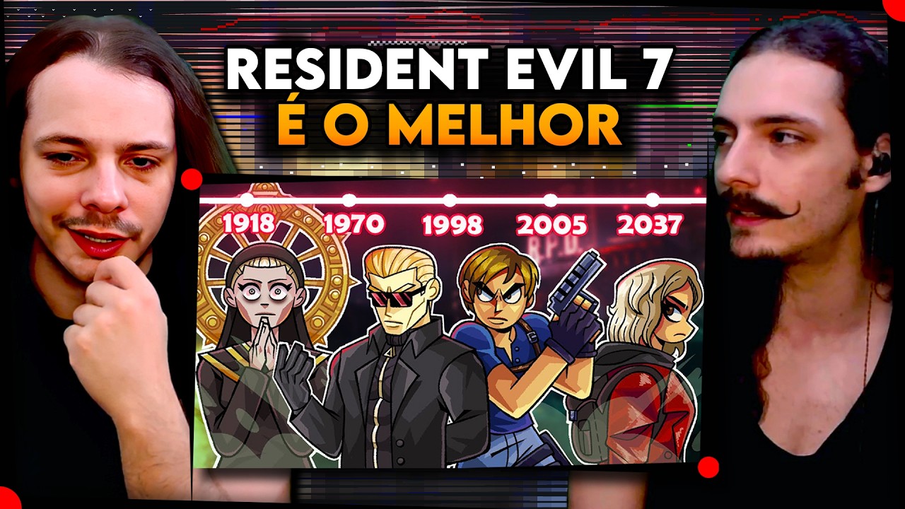 A HISTÓRIA de RESIDENT EVIL é MELHOR DO QUE EU ESPERAVA... | React Porão do OrdJogos