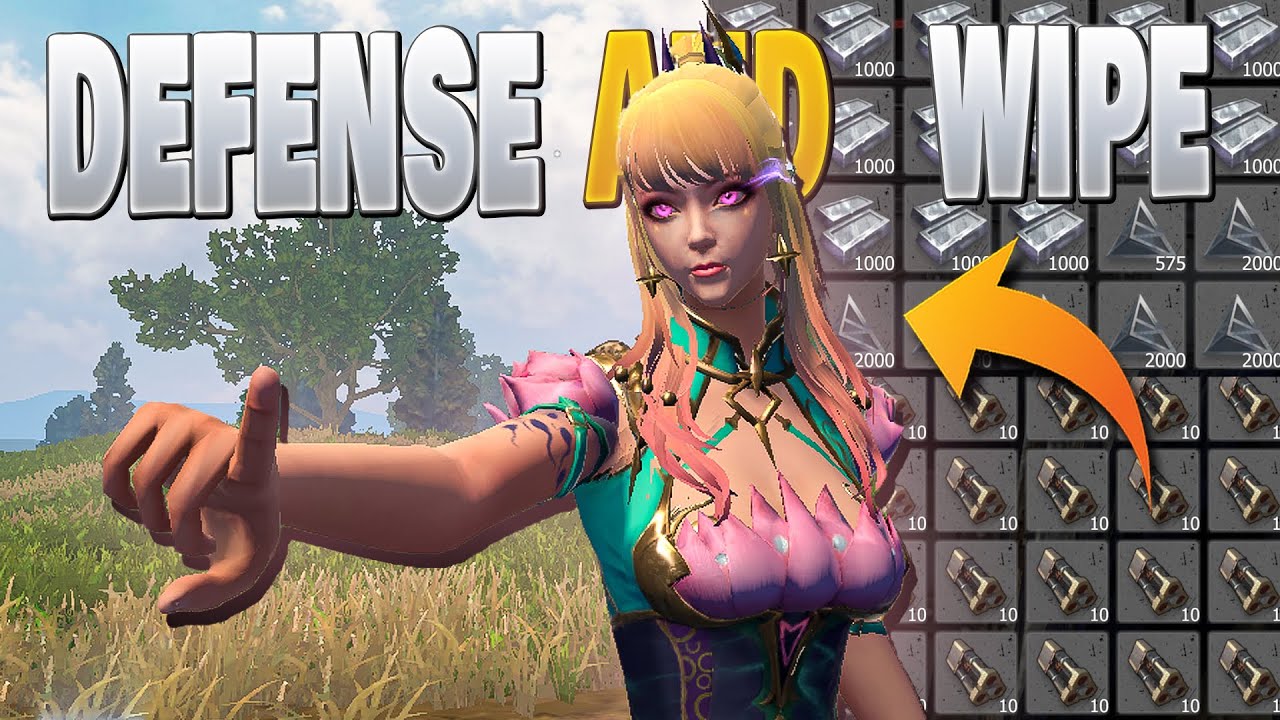 Online Raid defense and wiping the rank server They tried to offline raid Last island of survival