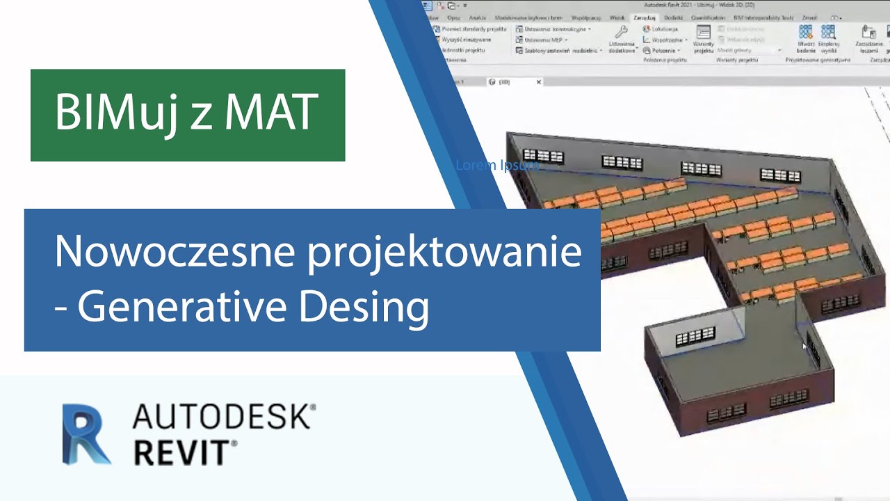 Nowoczesne projektowanie &ndash; Generative Design | BIMuj z MAT (dzień 2)