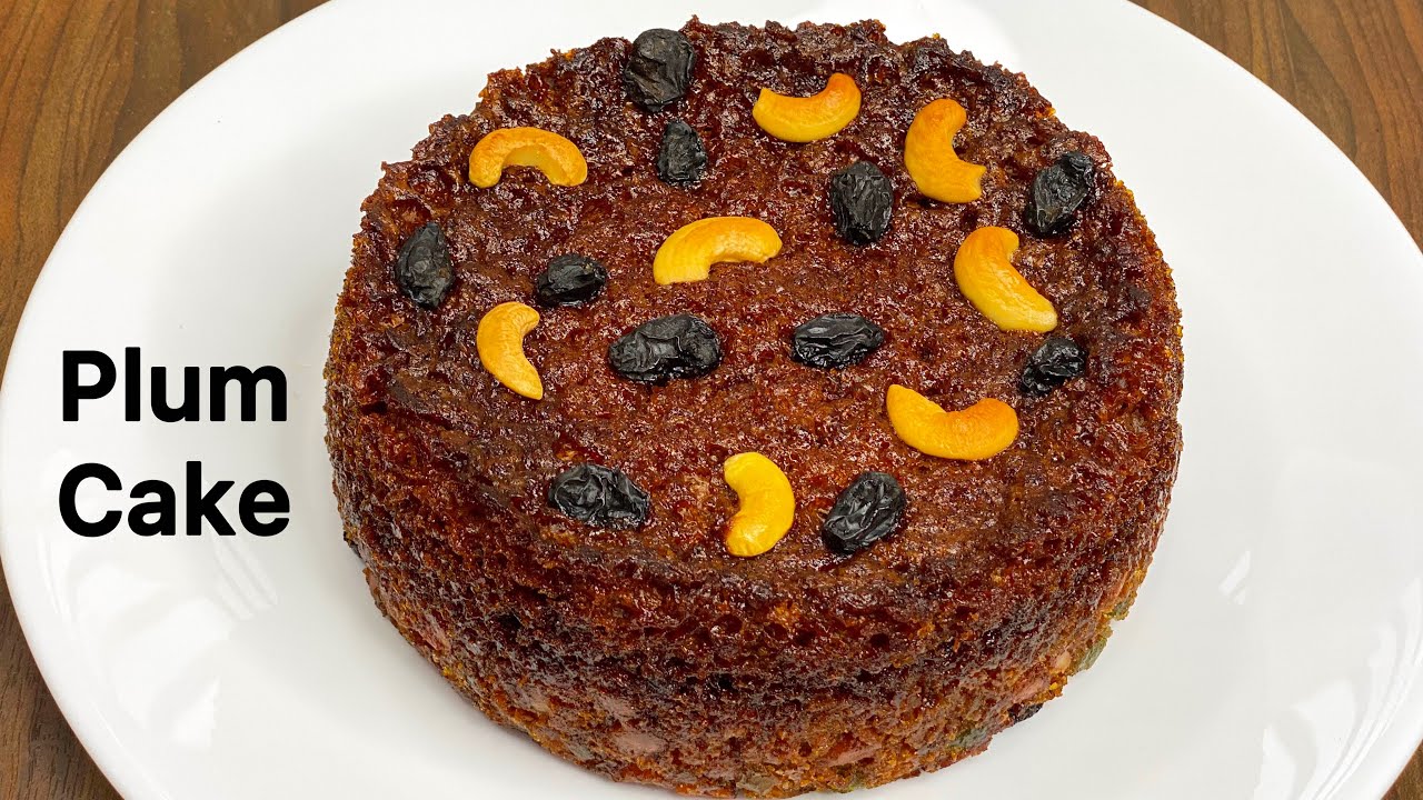 Plum Cake Recipe Without Oven | Perfect Plum Cake Recipe | Christmas Special Plum Cake