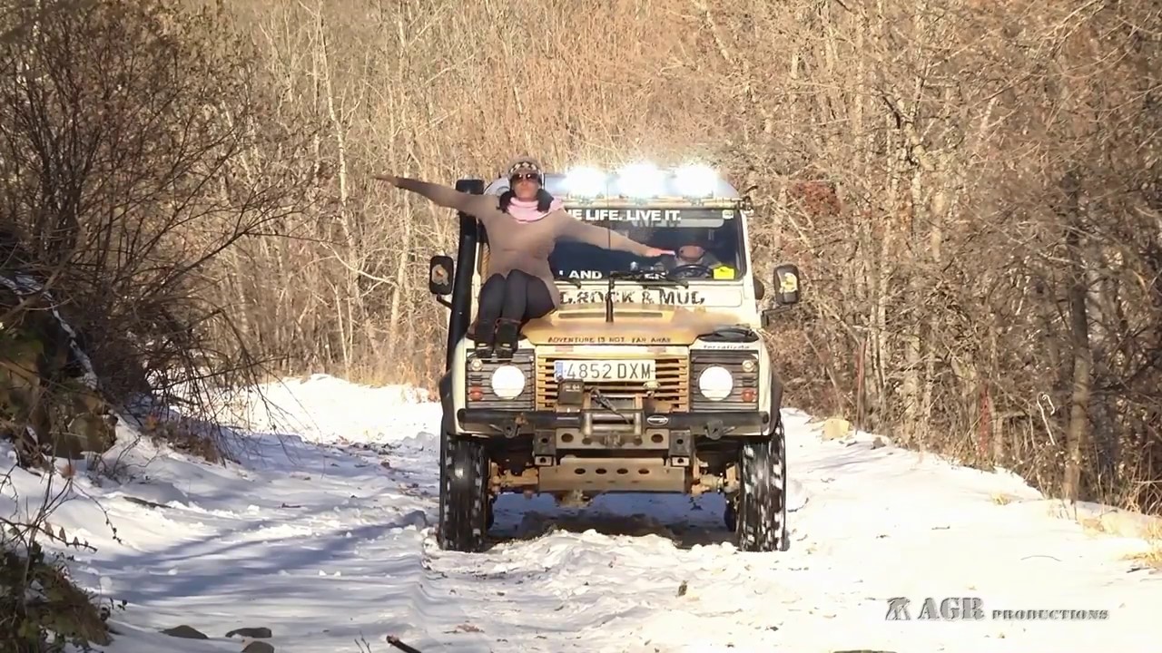 LAND ROVER DEFENDER OVERLAND- AMAZING SCENERY FOG-SNOW-ICE- INCREÍBLES PAISAJES NIEBLA, NIEVE, HIELO