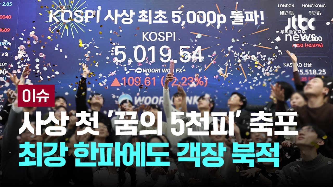 내란에 얼어붙은 코스피, 상승률 1위로…변곡점 순간들 [이슈PLAY] / JTBC News