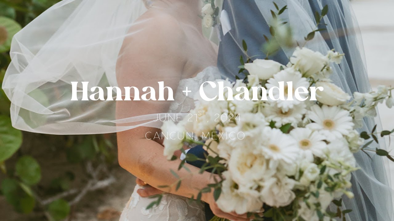 Romantic Destination Wedding at Finest Playa Mujeres | Cancun Wedding Film by Tessa Campbell Photo