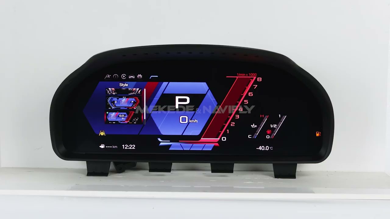 MEKEDE new model bmw digital cluster with carplay