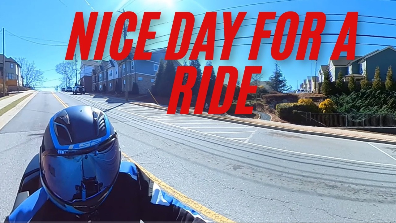 Nice Day for an Afternoon Ride