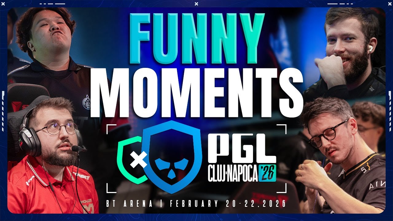 FUNNIEST MOMENTS of PGL Cluj-Napoca 2026 Play-off | CS2
