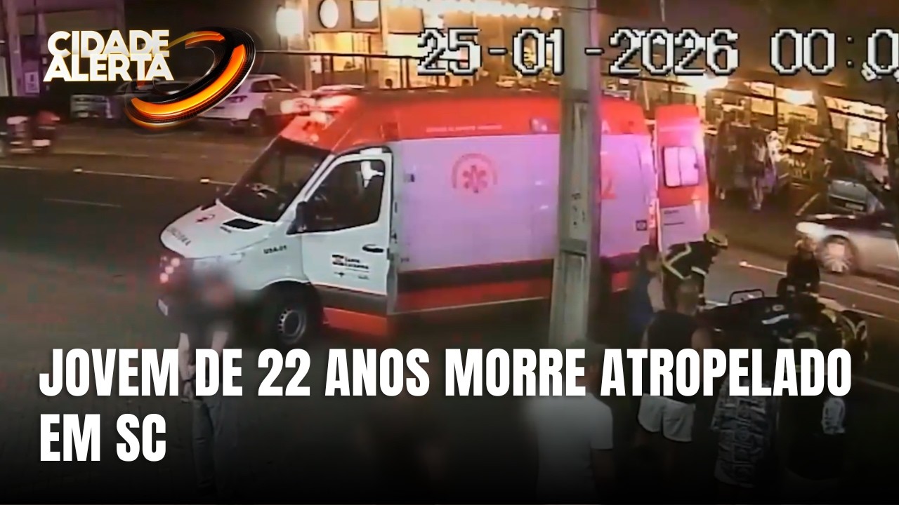 Motorista suspeito de racha causa morte de jovem em Joinville