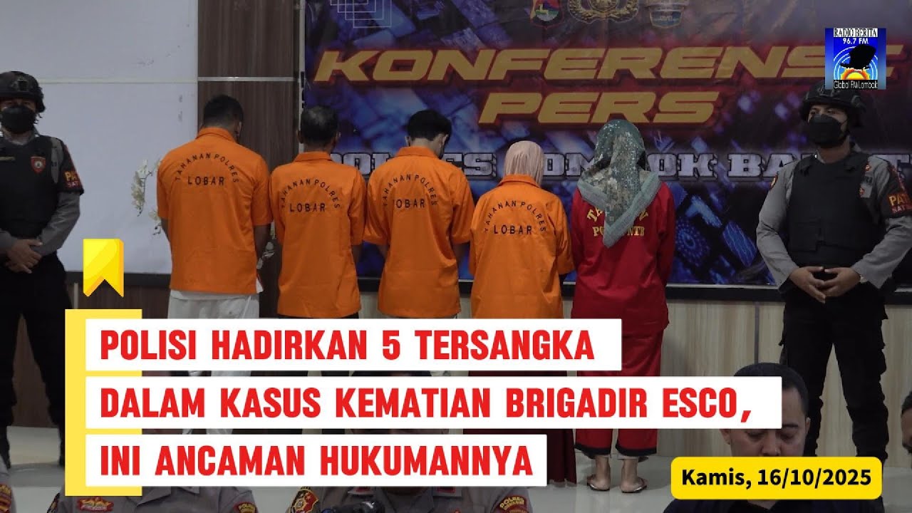 CEKCOK MASALAH EKONOMI DIDUGA JADI MOTIF PEMBUNUHAN BRIGADIR ESCO