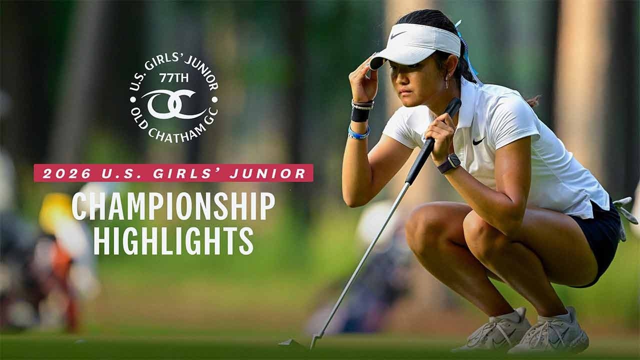 Лучшие моменты финала чемпионата U.S. Girls' Junior 2026: Клэрри Лин против Амели Зальсман | Кажд...