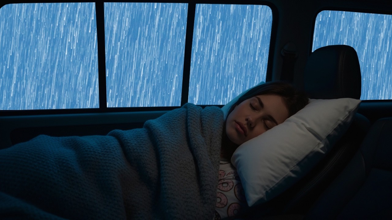 Rain sounds for sleeping - Natural rain and dripping sounds for deep sleep, meditation, study dormir