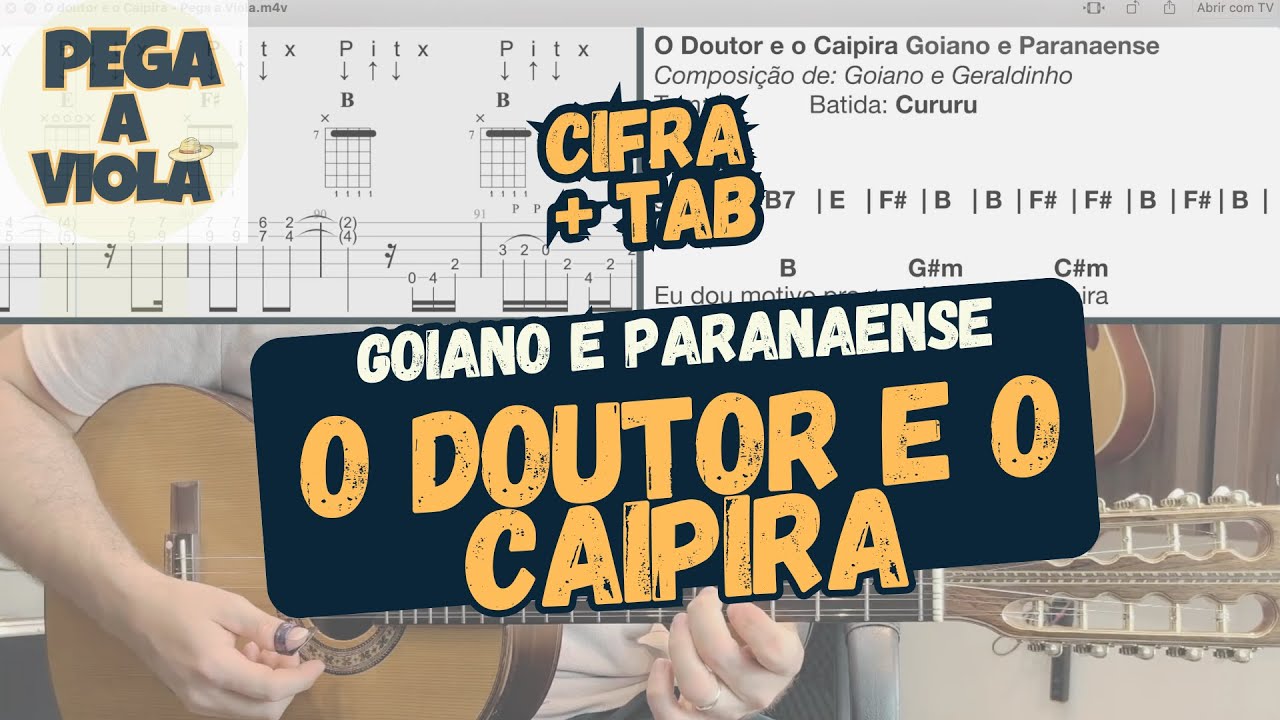 O doutor e o Caipira | Aprenda na Viola