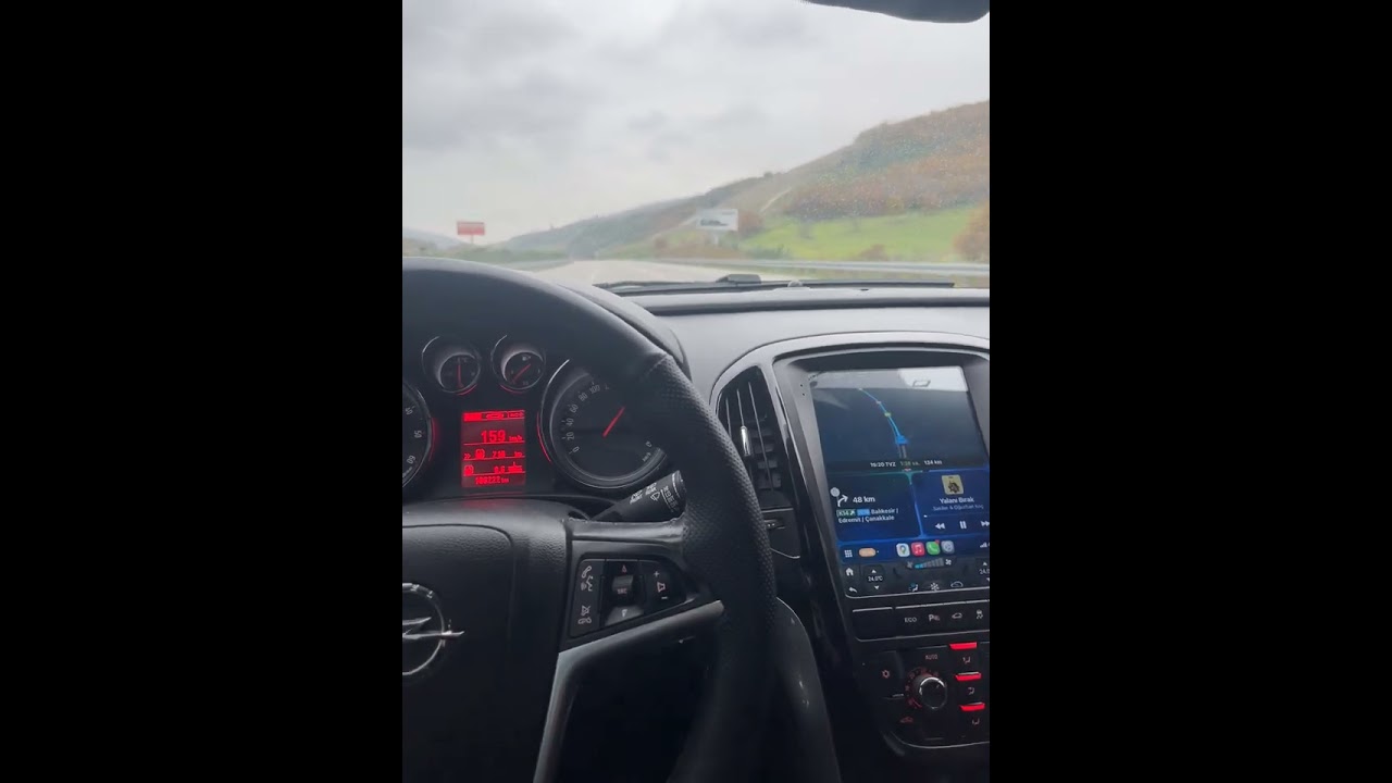 Opel Astra J 1.6cdti Cosmo #pov Uzun Yol-Hız testi-Devir oranı-Yakıt tüketimi