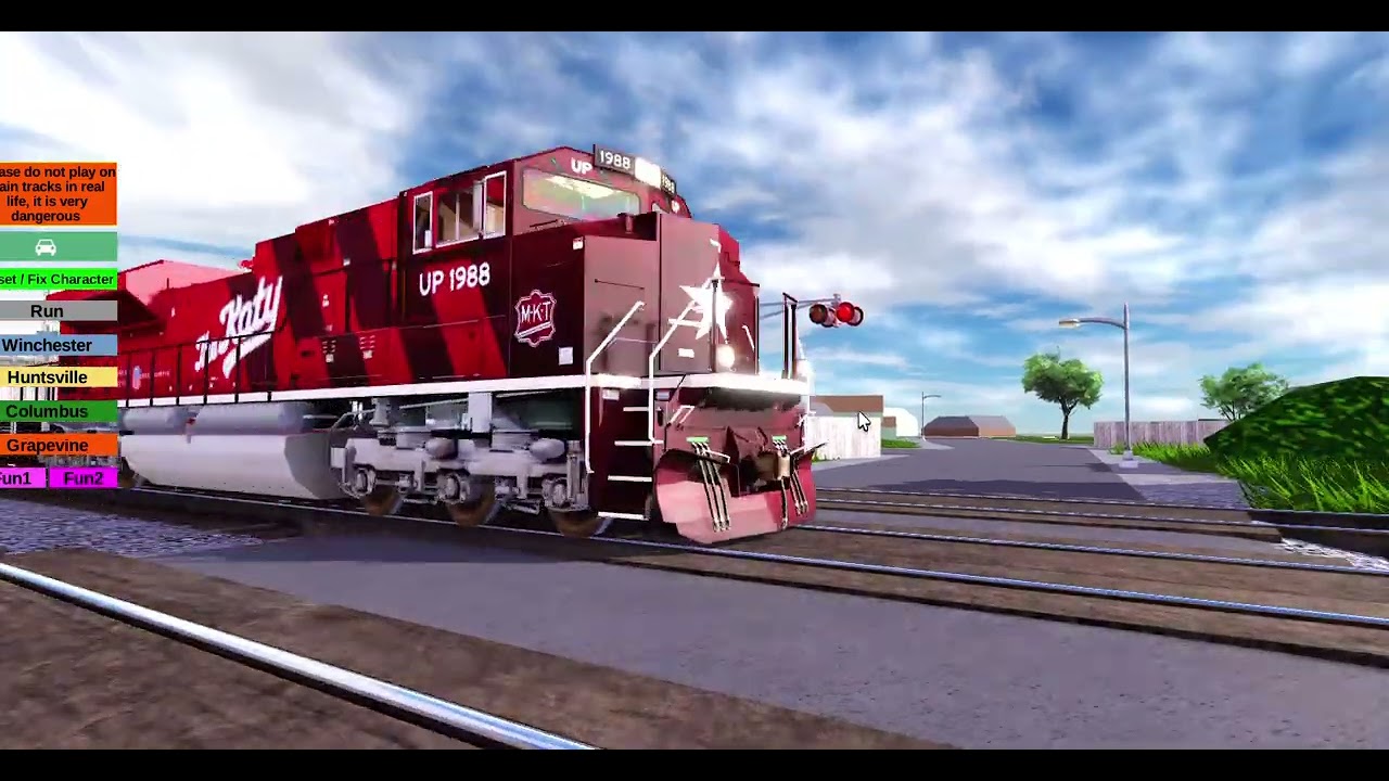 Enjoy the sound and looks of trains...