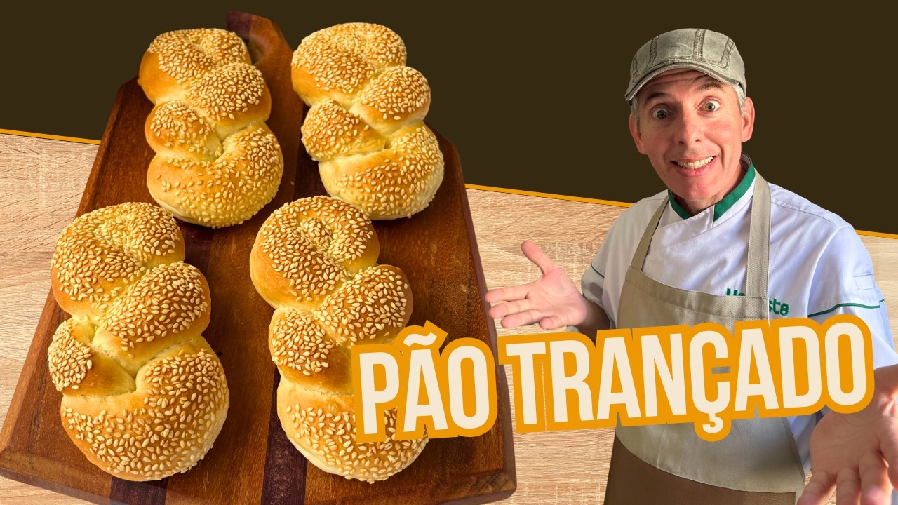 Esse Pão Trançado Parece Difícil… Mas É Muito Mais Simples do Que Você Imagina...