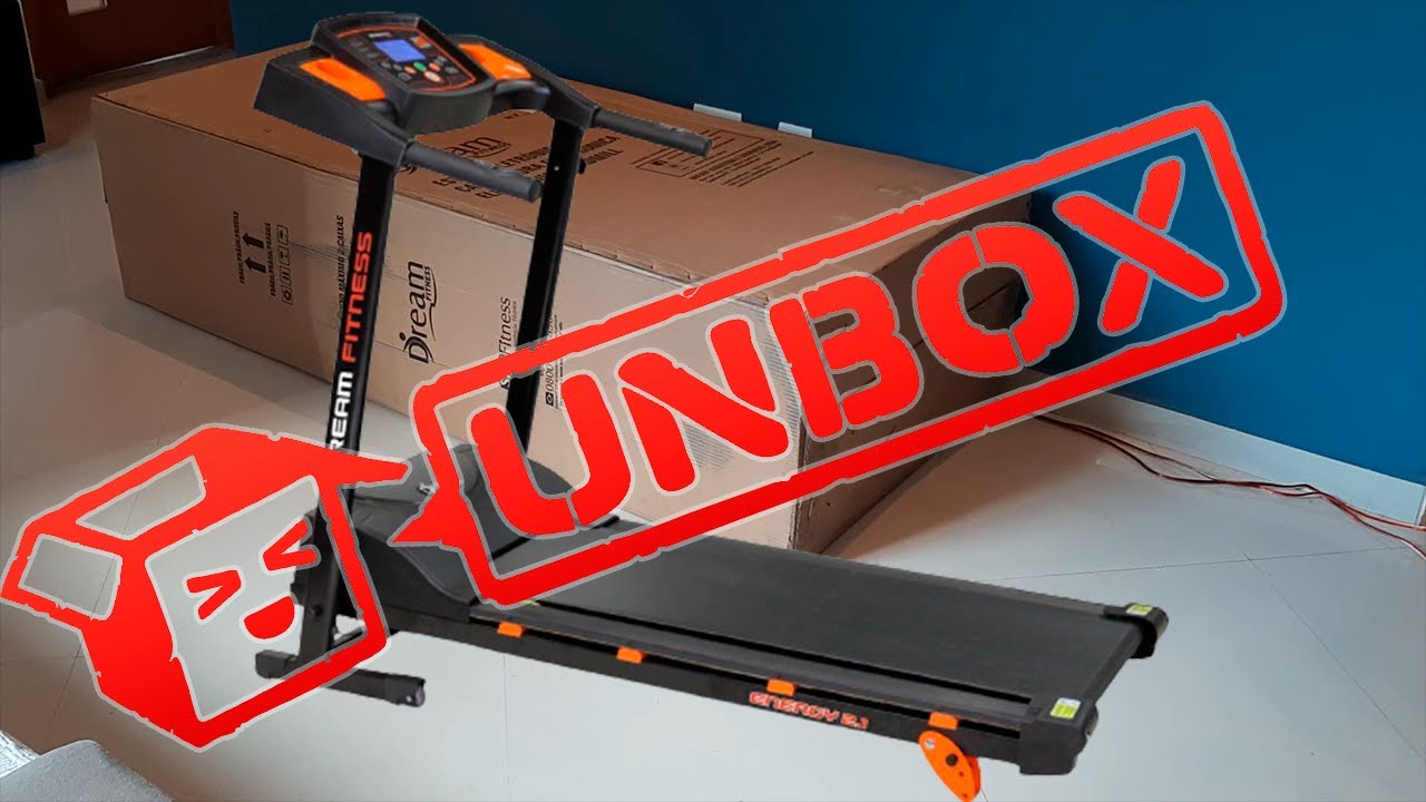 UNBOX DA ESTEIRA ELÉTRICA ENERGY