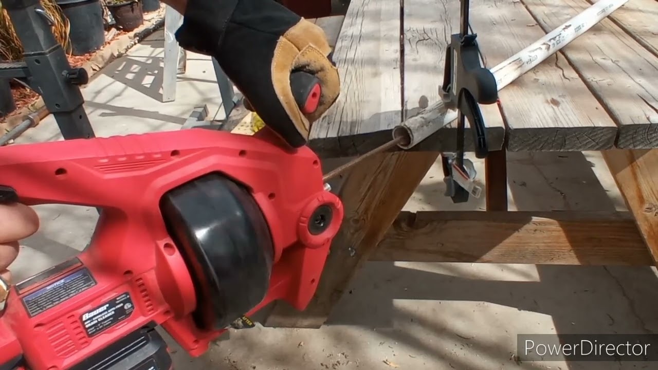 BAUER 20V Drain Cleaner Review